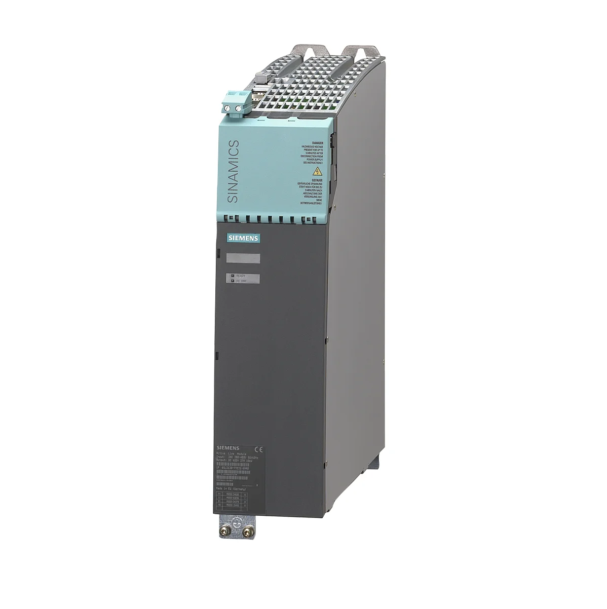 S120 ACTIVE LINE MODULE INPUT:3-PH 380-480V 50/60HZ OUTPUT:DC 600V 27A 16KW 6SL3130-7TE21-6AA4 frequency changer