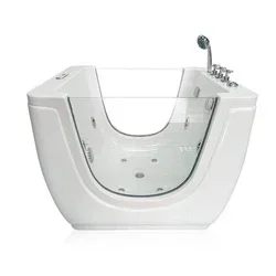 Pipeless Pump Bathtub Bubble Children's Bathtub Baby Spa Center Light Ozone Hydrotherapy Bathtub Baby Spa Equipment