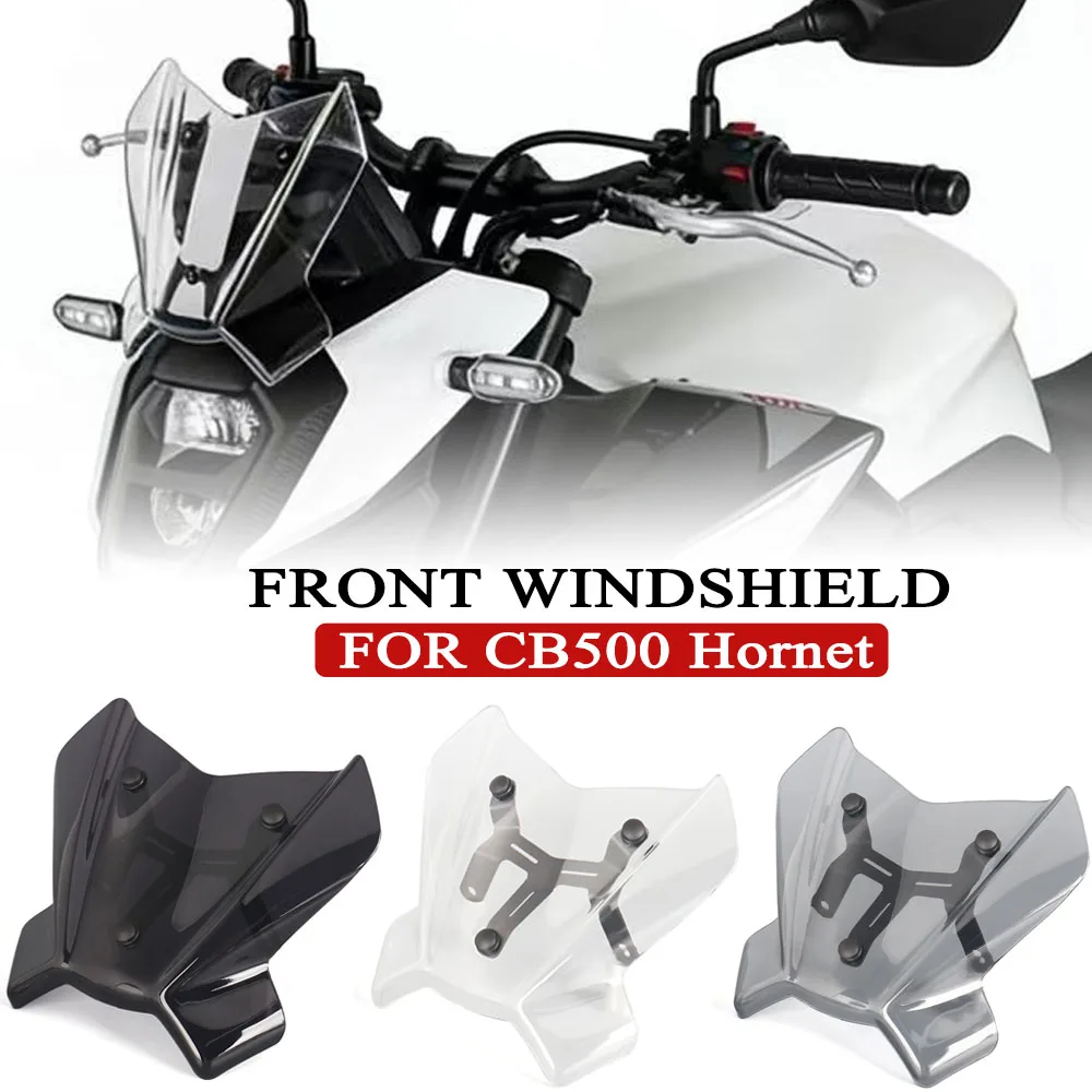 

Fit For HONDA CB500 HORNET CB 500 Hornet 2024 2025 2026 Motorcycle Accessories Windshield Windscreen Acrylic Kit Deflector