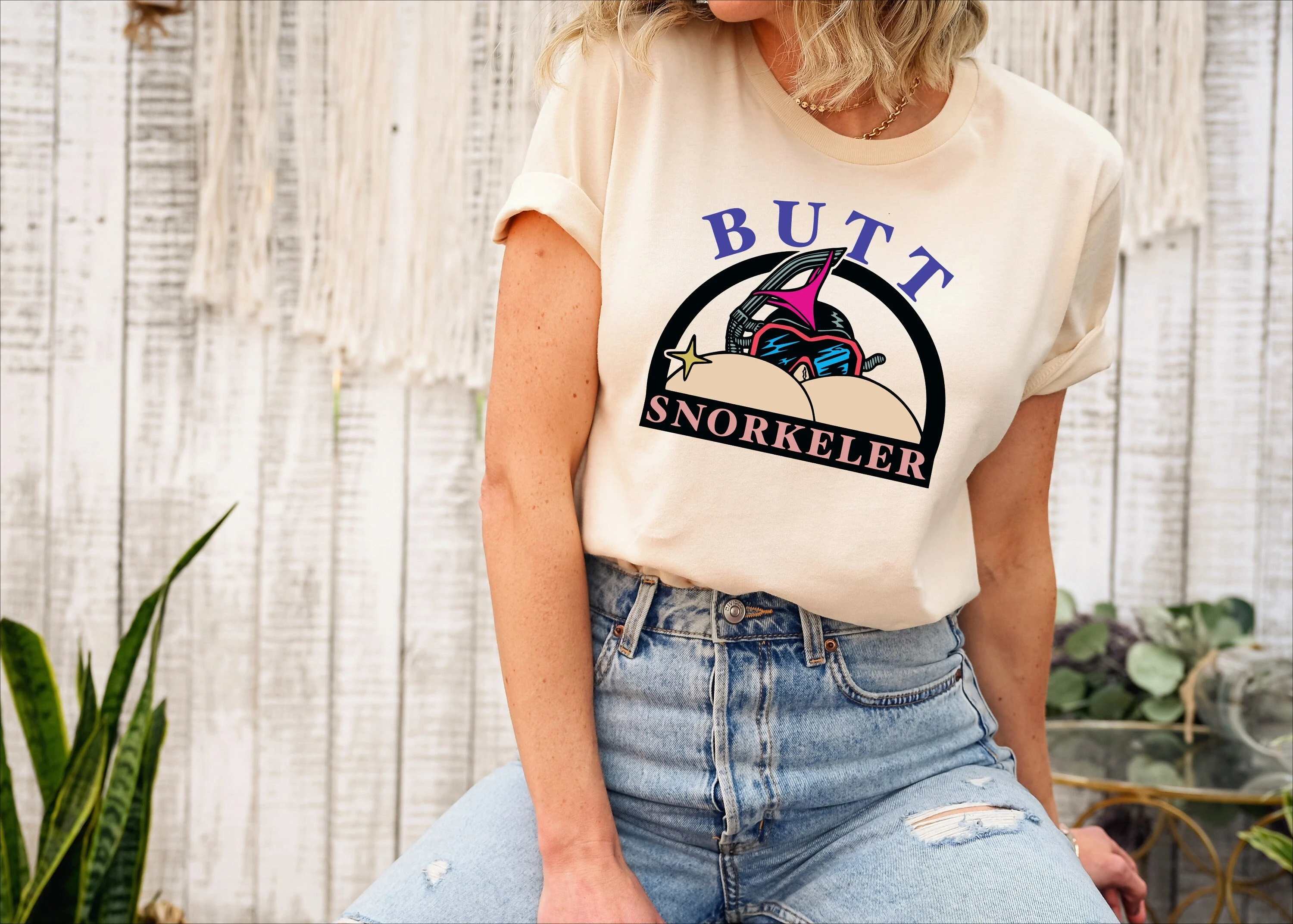 

Retro Comfort Butt Snorkeler Shirt Funny Adult Tshirt Adult Humor Gift Funny Sarcasm Shirt Gag Gift For Adults Shirt For Women