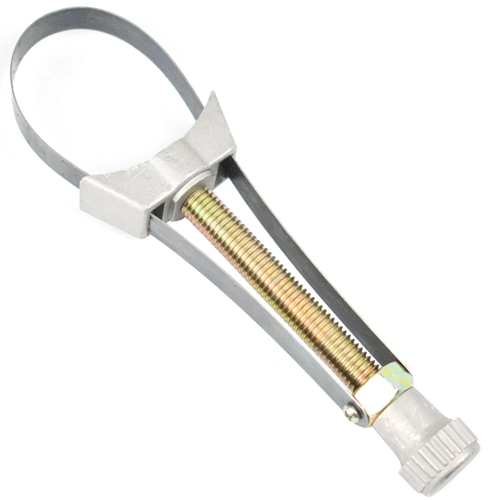 Auto Oil Filter Removal Tool Spanner Strap Wrench 64mm To 129mm Diameter Adjustable for Honda Yamaha Ford Toyota Repair Tool