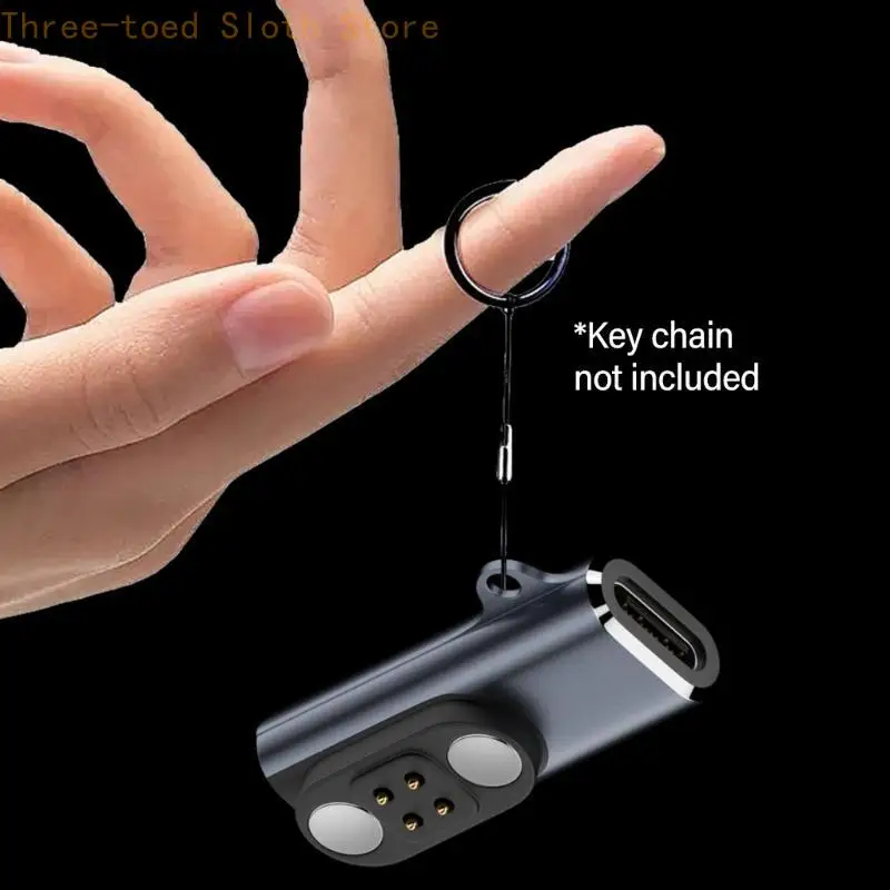 Ladeadapter für Bone Conductions-Kopfhörer Typ C auf 4-Pin-Konverter E74A – Detail 7