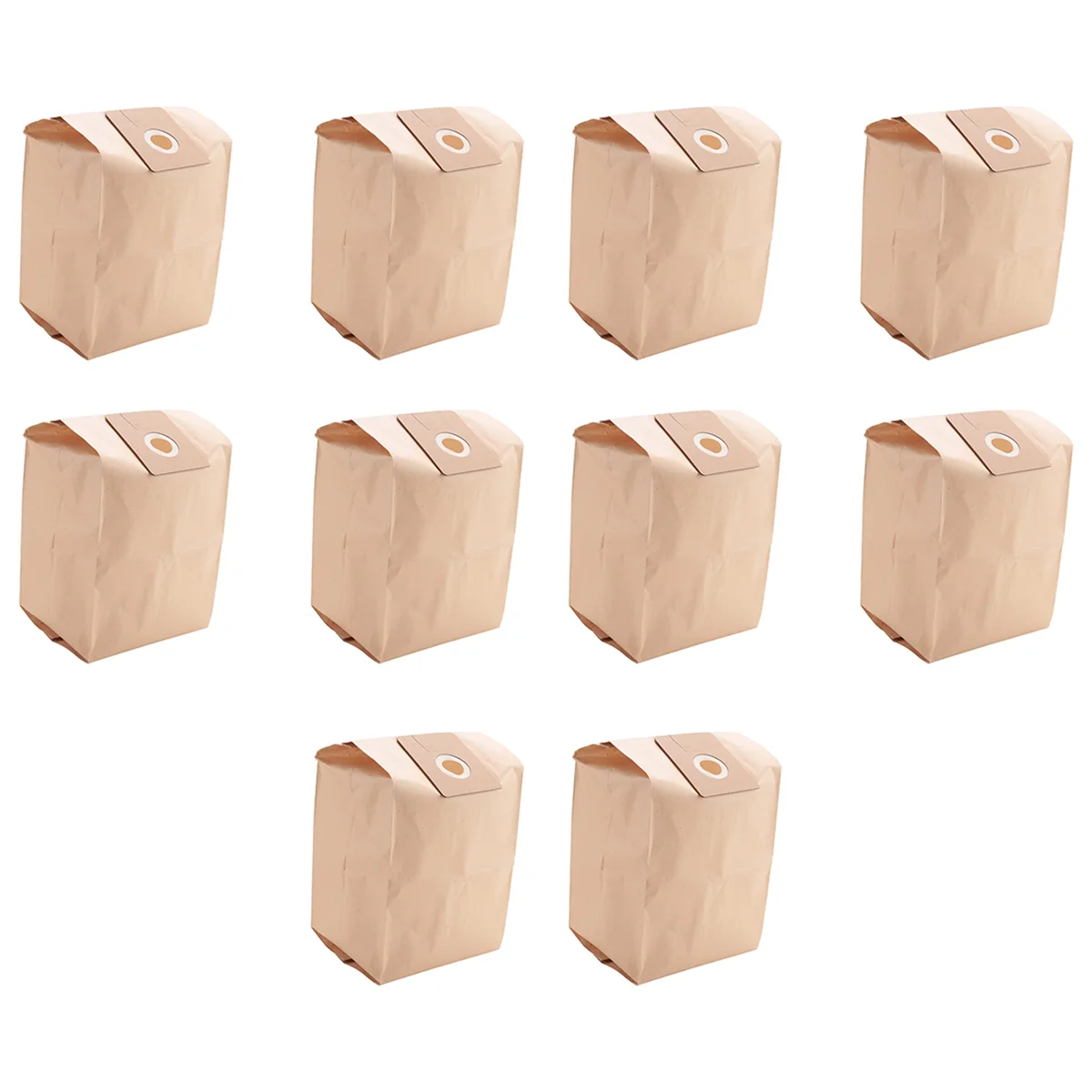 A02V-10 Pcs Disposable Paper Vacuum Cleaner Dust Bag Replacement for Karcher T14/1 Vacuum Cleaner 9.755-253.0