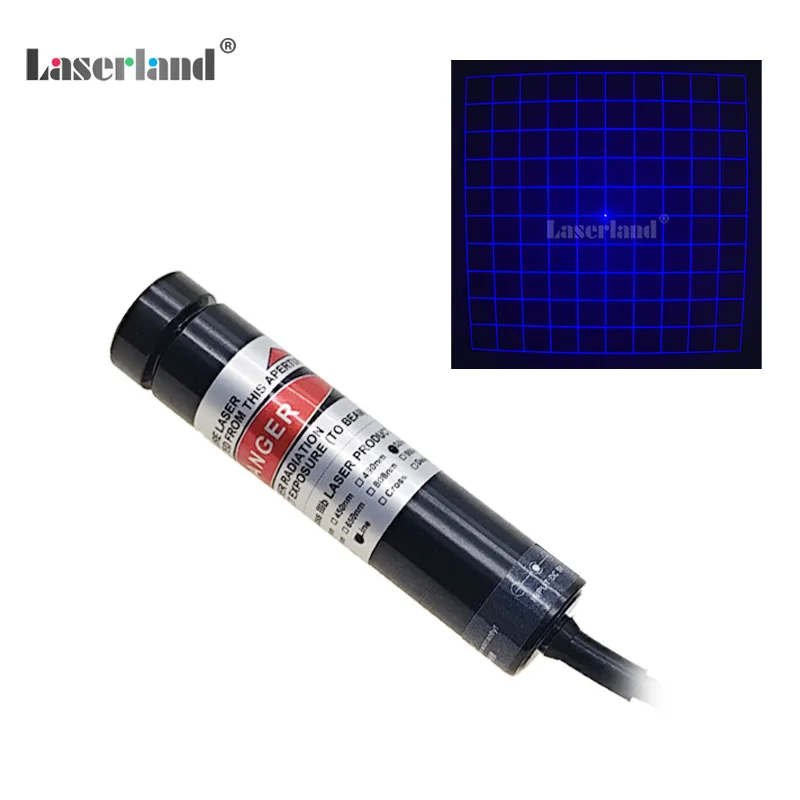 450nm 10*10 Grid Matrix Grating Blue Laser Module for 3D Structural