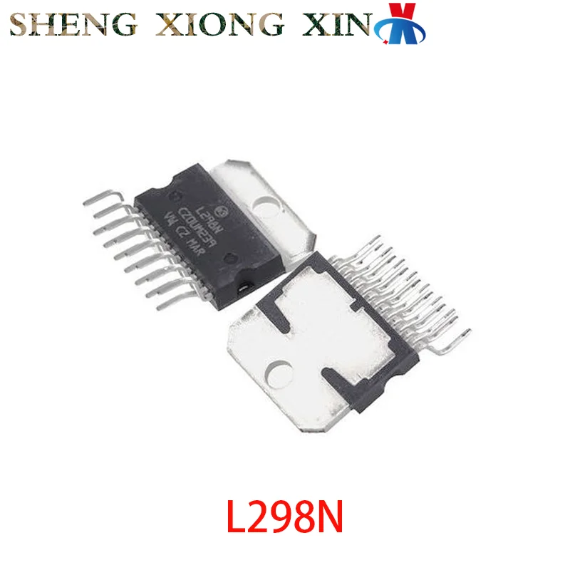 5pcs/lot 100% NEW L298N 15-Multiwatt Full Half Bridge (H-Bridge) Driver L298 298 Integrated Circuit