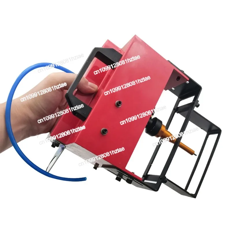 

Portable Metal Pneumatic Dot Peen Marking Machine for VIN Code(100*20mm) Frame Marking Machine Chassis Number 220V/110V
