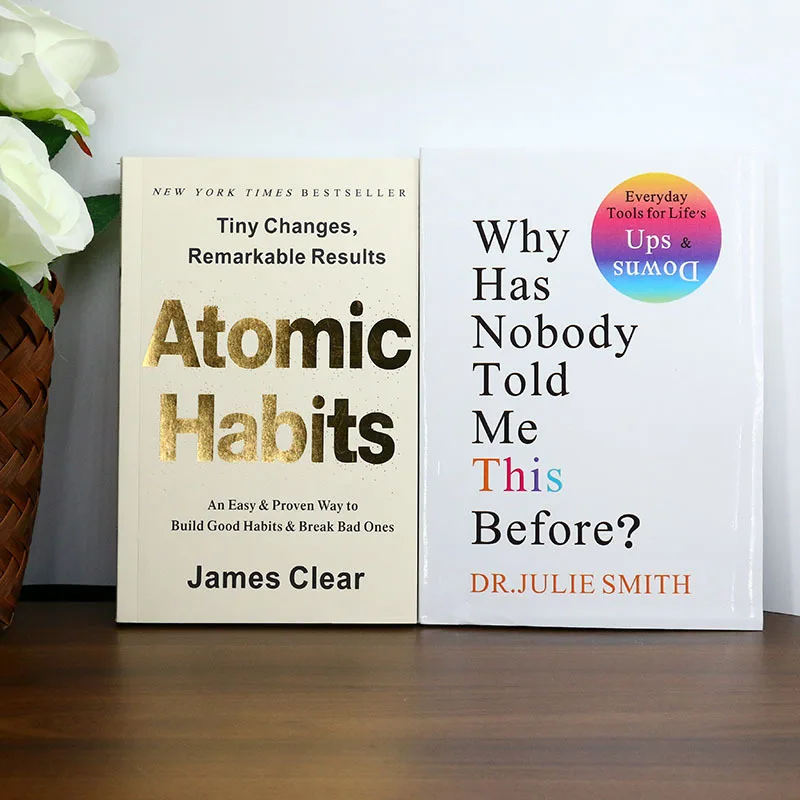 

《Atomic Habits》×《Why Has Nobody Told Me This Before》Psychology habit growth set Suitable for readers who care about self-growth