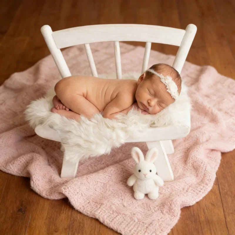 accessori-per-fotografia-neonati-sedia-in-legno-vintage-lettino-per-bambini-oggetti-di-scena-per-servizi-fotografici-in-studio