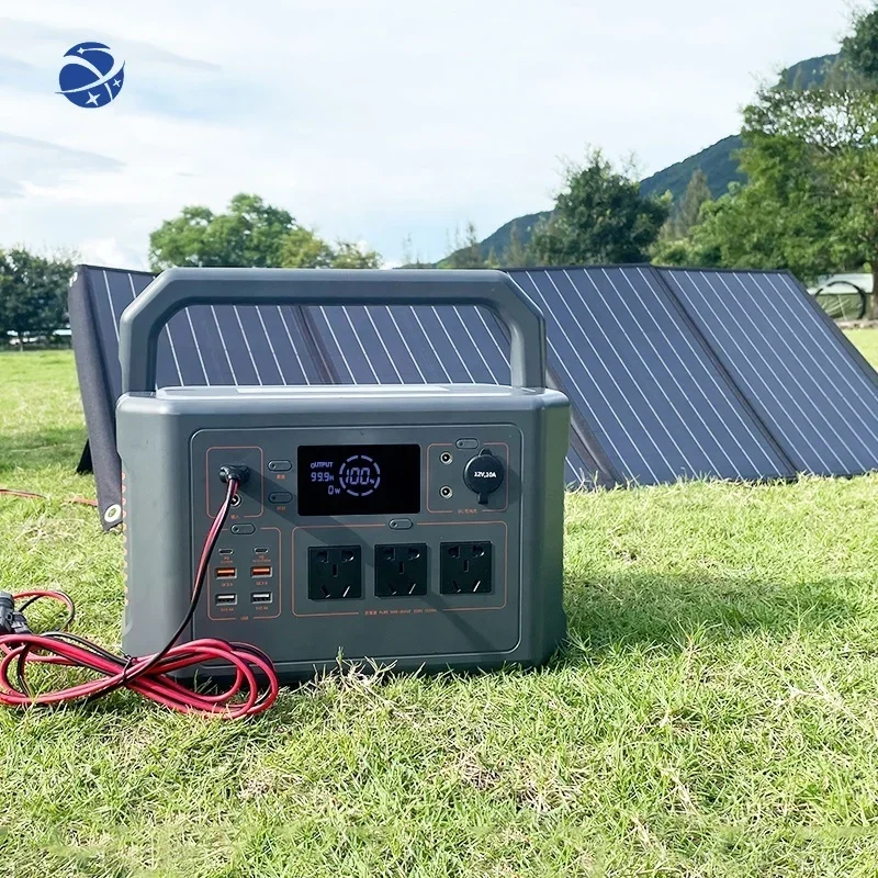 

YUNYI 1200W Outdoor Portable Energy Storage Tour Camping Picnic Power Supply 1800W solar panels generator portable power station