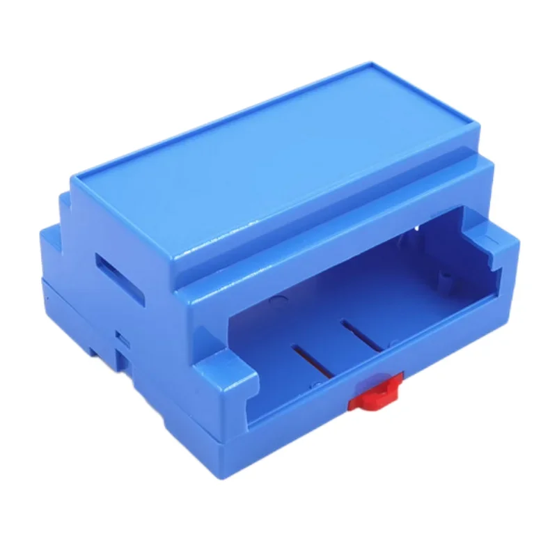 1pcs Factory Direct Sales Electronic Instrument DIN 35-Rail Power Box Controller Housing 88x107x59MM 4-03-3 ABS Plastic Shell