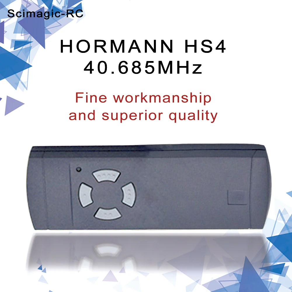 

40.685MHz Garage Remote Control Duplicator 100% Comaptible Copy Hormann 40.685MHz HSE2 HSE4 HS2 HS4 HSM2 HSM4 Gate Door Opener