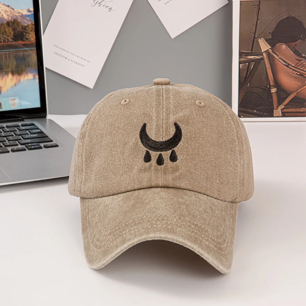 A baseball cap symbolizing blessings, an embroidered old truck cap, a casual outdoor sports buckle cap, a perfect gift for other