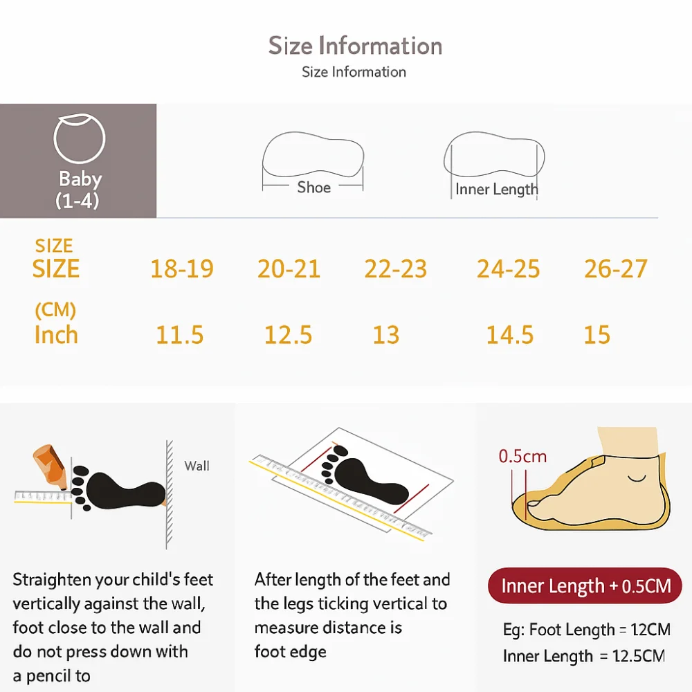 0 To 4 Years Walking Shoes Thick Soft Sole Warm Children Winter Shoes Comfortable Cotton Infant First Walkers