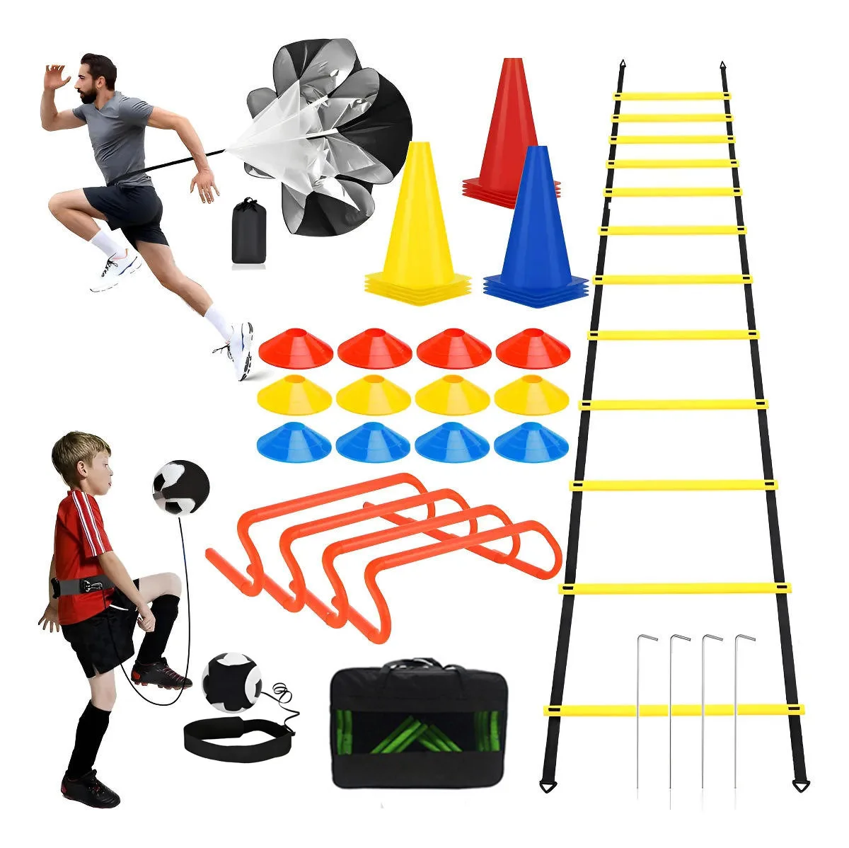 2026 Agility Ladder Speed Training Set Soccer Football Auxiliary Exercise Gear