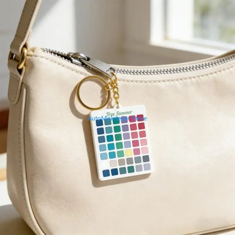 G8TE Season Color Analysis Keychain Pendant For Makeup Artists And Stylists