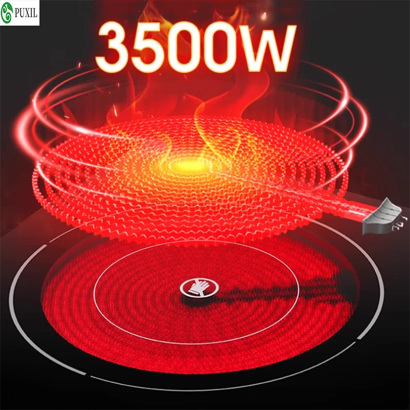 Electric Ceramic Cooker Intelligent Induction Cooker Infrare Heating Furnace 3500W High Power