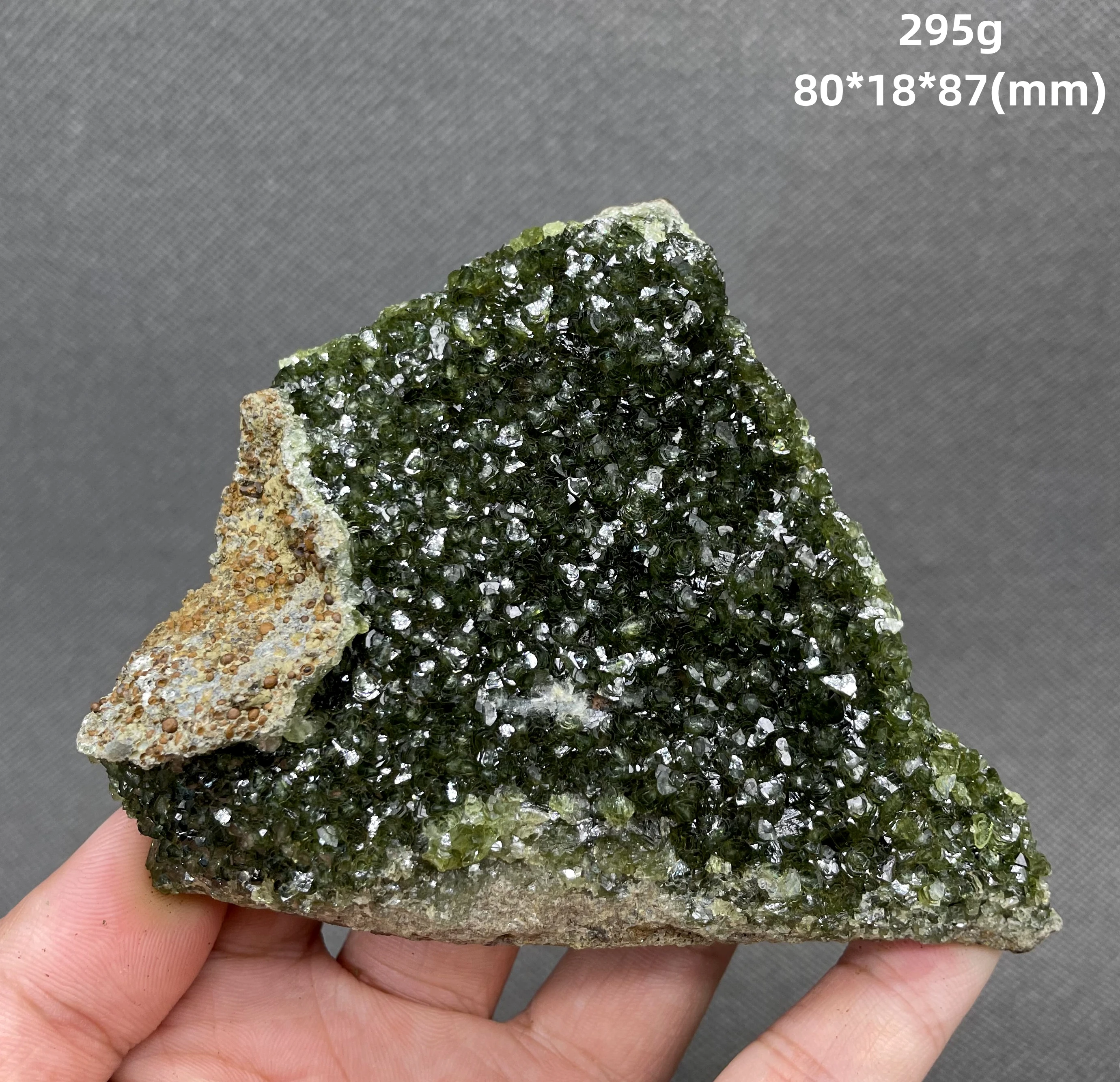 RARE! 100% Natural rare big crystal Ludlamite mineral specimen stones and crystals healing crystals quartz gemstones