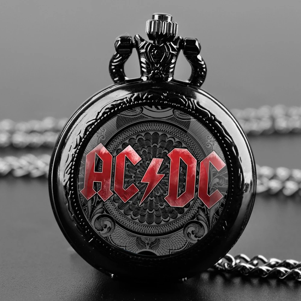 Classic Band Design Vintage Quartz Pocket Chain Watch Necklace Watches For Men Kids Birthday Unique Gifts Mens Pocket Watches