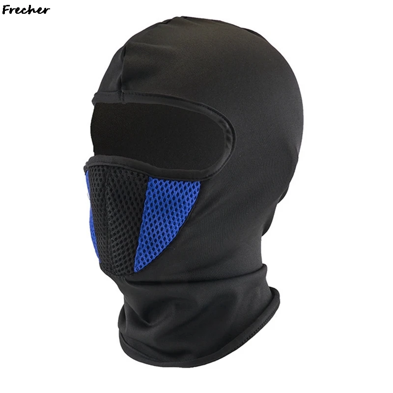 Breathable Motorcycle Balaclava Cycling Sports Full Face Mask Hat Dustproof Windproof Scarf Headgear Outdoor Skiiing Inner Caps