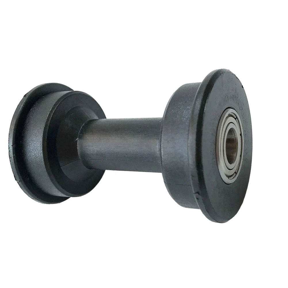 10mm Fitness Equipment Fitness Machine Pulley Part Black Finish Functional Design Inner Diameter 10mm Length 69mm