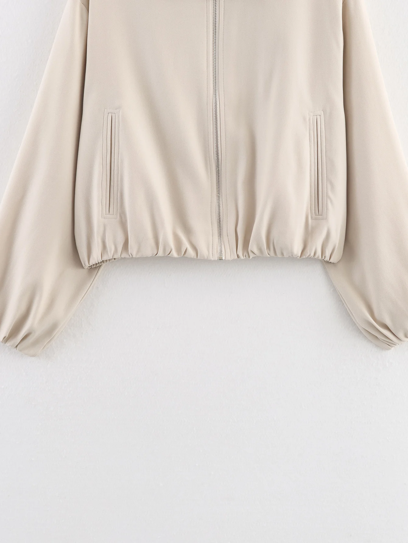 المرأة سترات قصيرة معطف 2025 جديد الخريف الشتاء سستة معطف الإناث طويلة الأكمام سترة غير رسمية ملابس امرأة #5