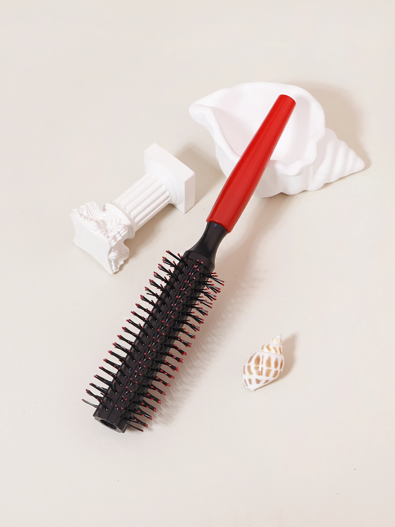 Pente de rolo de ondulação, ferramenta de penteado fofo, massagem no couro cabeludo, pentear e modelar, especial para perucas de cabelo real