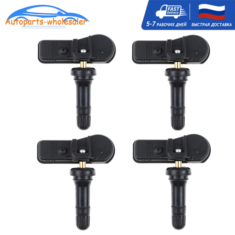 

4 PCS 52933-C1100 52933C1100 For Hyundai Creta IX25 Tucson I40 IX35 Sonata 2014-2018 Tucso Tire Pressure Sensor TPMS 433MHz