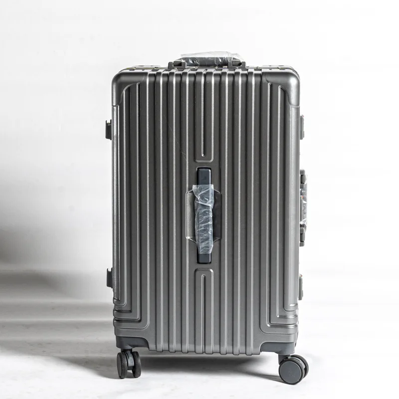 

Large Capacity PC Travel Suitcases Universal wheel Trolley Luggage Bag with Cup Holder Combination Lock Travel Bags