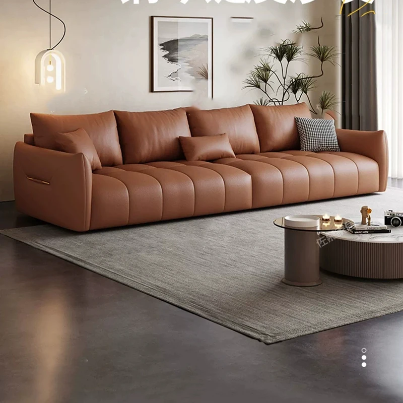 Leather Sofas Ergonomic Adults Multifuncional Modular Room Pad Occasional Protector Wrap Rely Sofa Accent Mueble Lazy Furniture