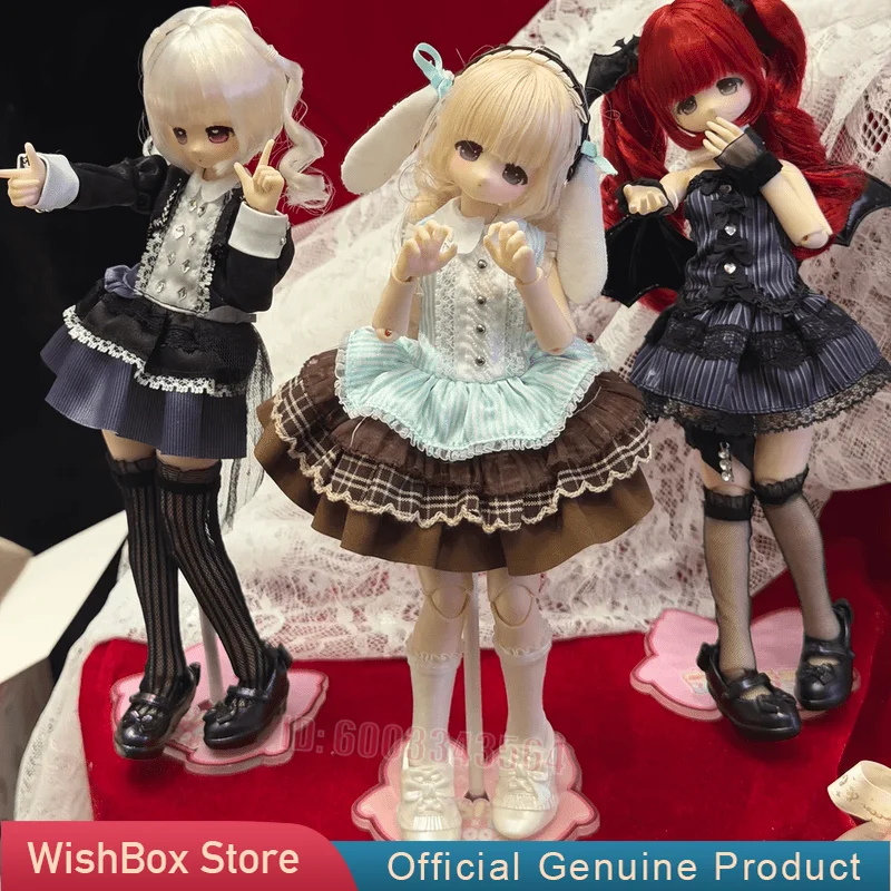 Genuine Xiangxiang 1/6 BJD Blind Box 1000% Hair Transplant BJD Doll Cut Anime Figure Doll Ornament Model Birthday Gift