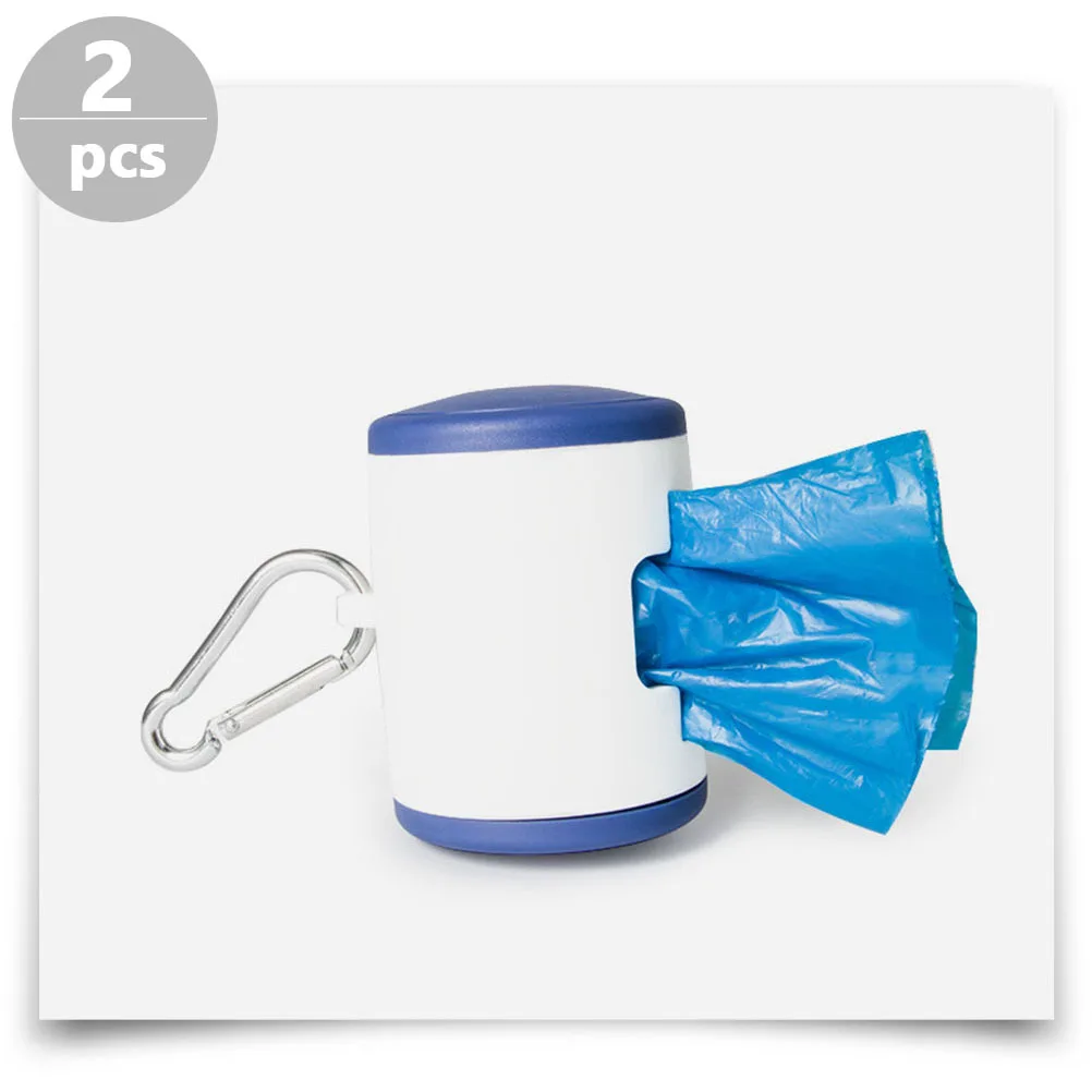 

2pcs Pet Portable Storage Box Training Food Bag Outdoor Travel Treat Pouch For Dog Walking Puppy Snack Carrier Dog Leash Pendant