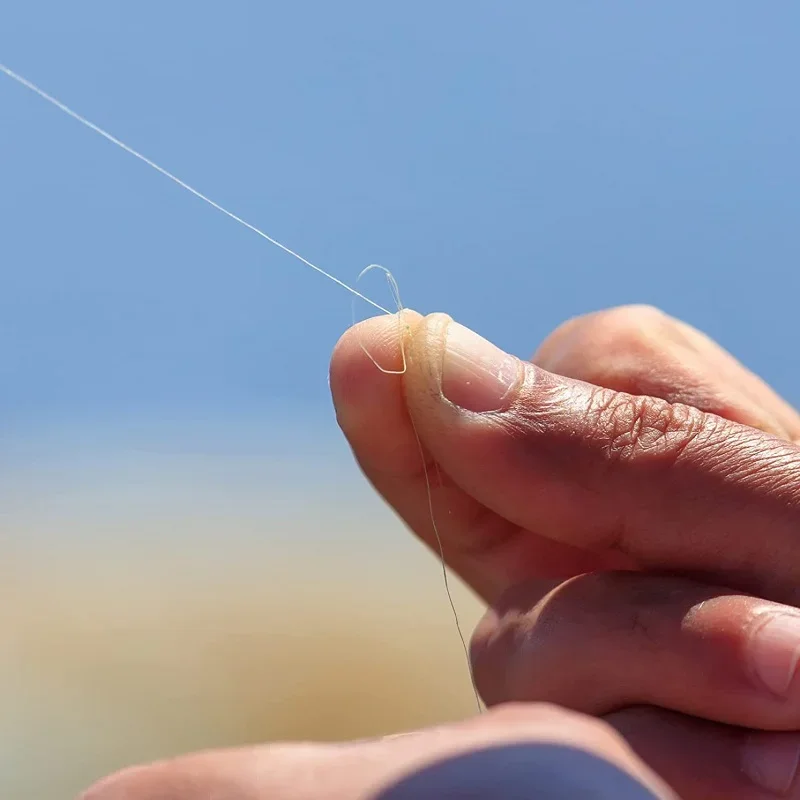 Niewidoczna przezroczysta nić do szycia z nylonu do pikowania z kryształowym zamkiem błyskawicznym, sukienka (0,08 - 0,3 mm, przezroczysta)