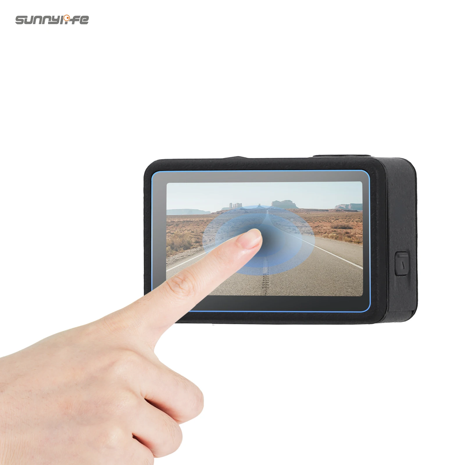 Sunnylife-Film de protection trempé pour OSMO ACTION 5PRO, accessoires d'objectif, écran d'affichage, tel-proof, action 5 pro