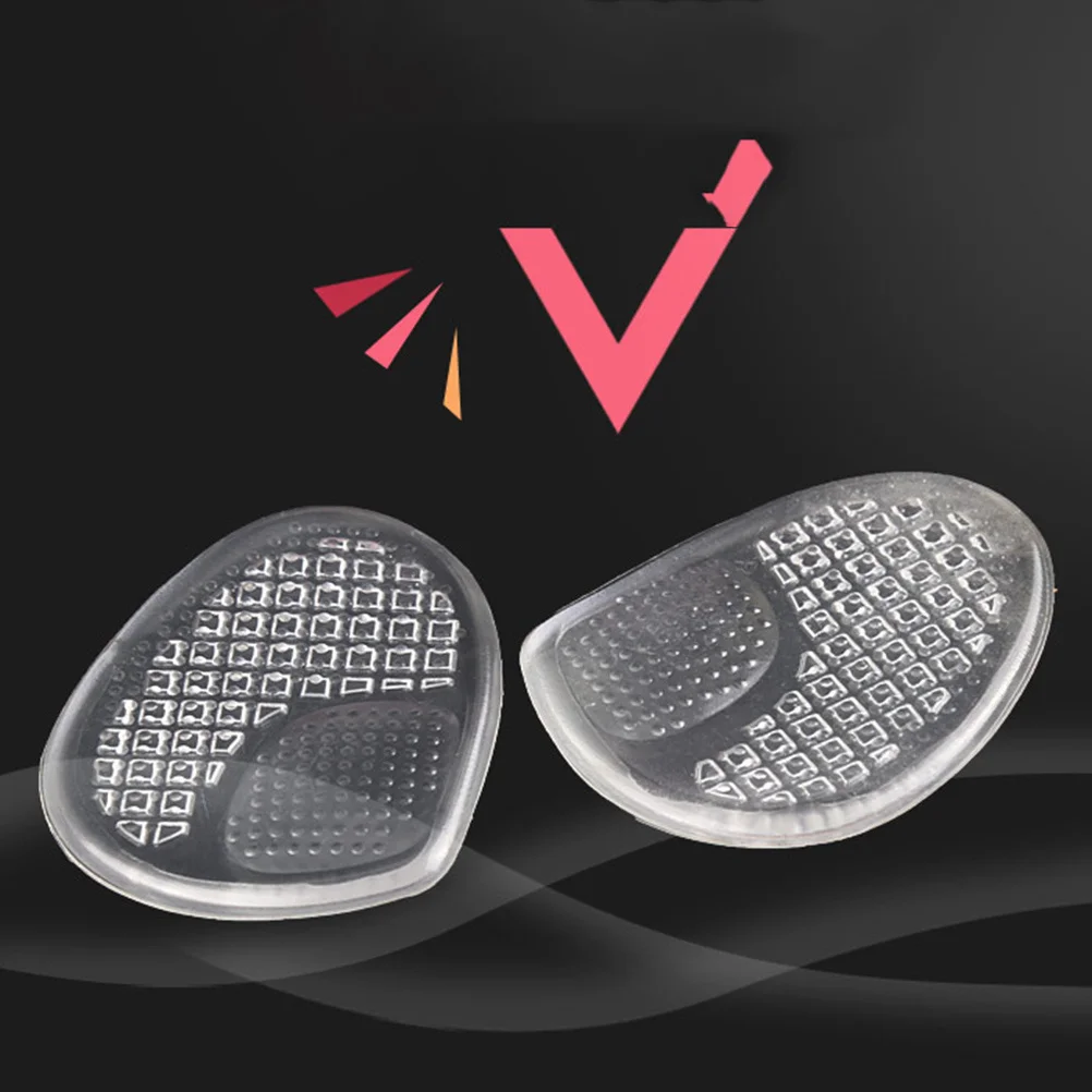 

High Heel Gel Pads Forefoot Cushion For Ball Of Foot Pain Relief Shock Absorbing Insoles Comfortable Fit For Women Shoes