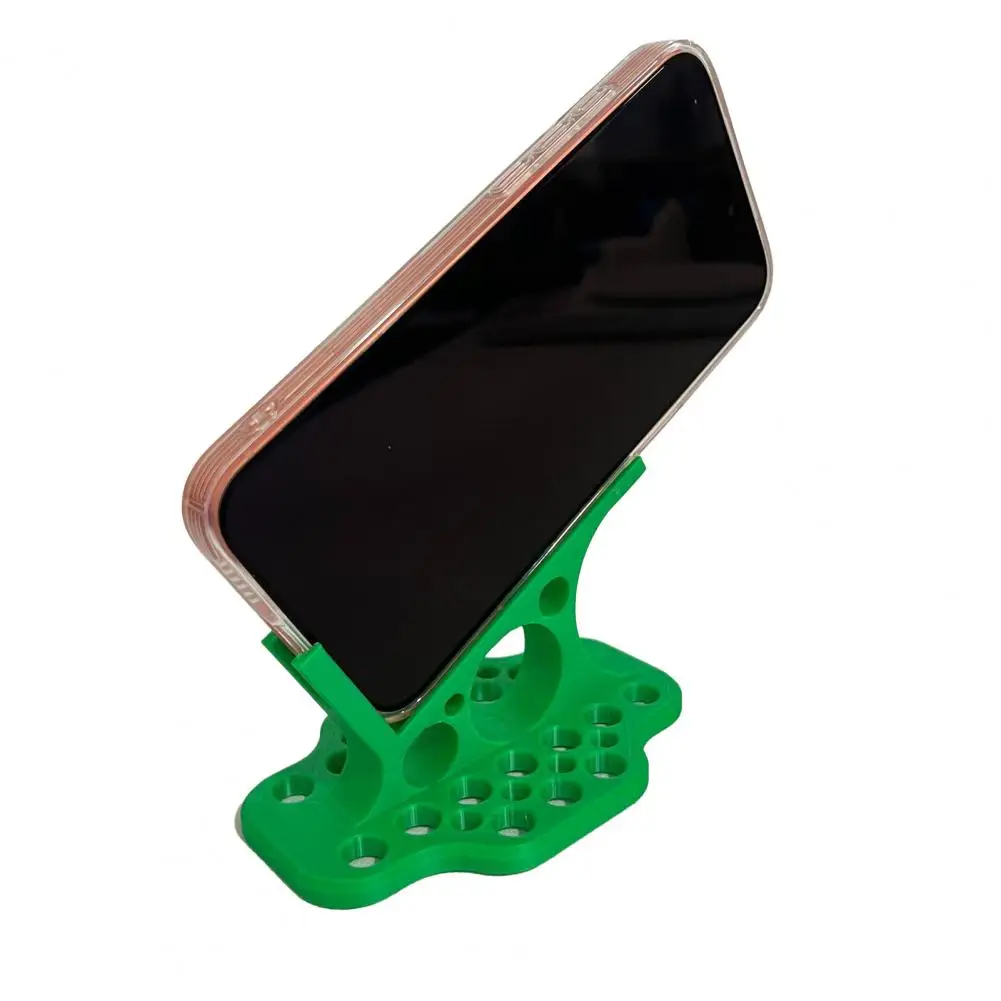 옆으로 누워서 사용하는 휴대폰 거치대, 낙하 방지 핸즈프리 폰 그립 스탠드, 인체공학적 침대 옆 휴대폰 거치대, 동영상 시청용