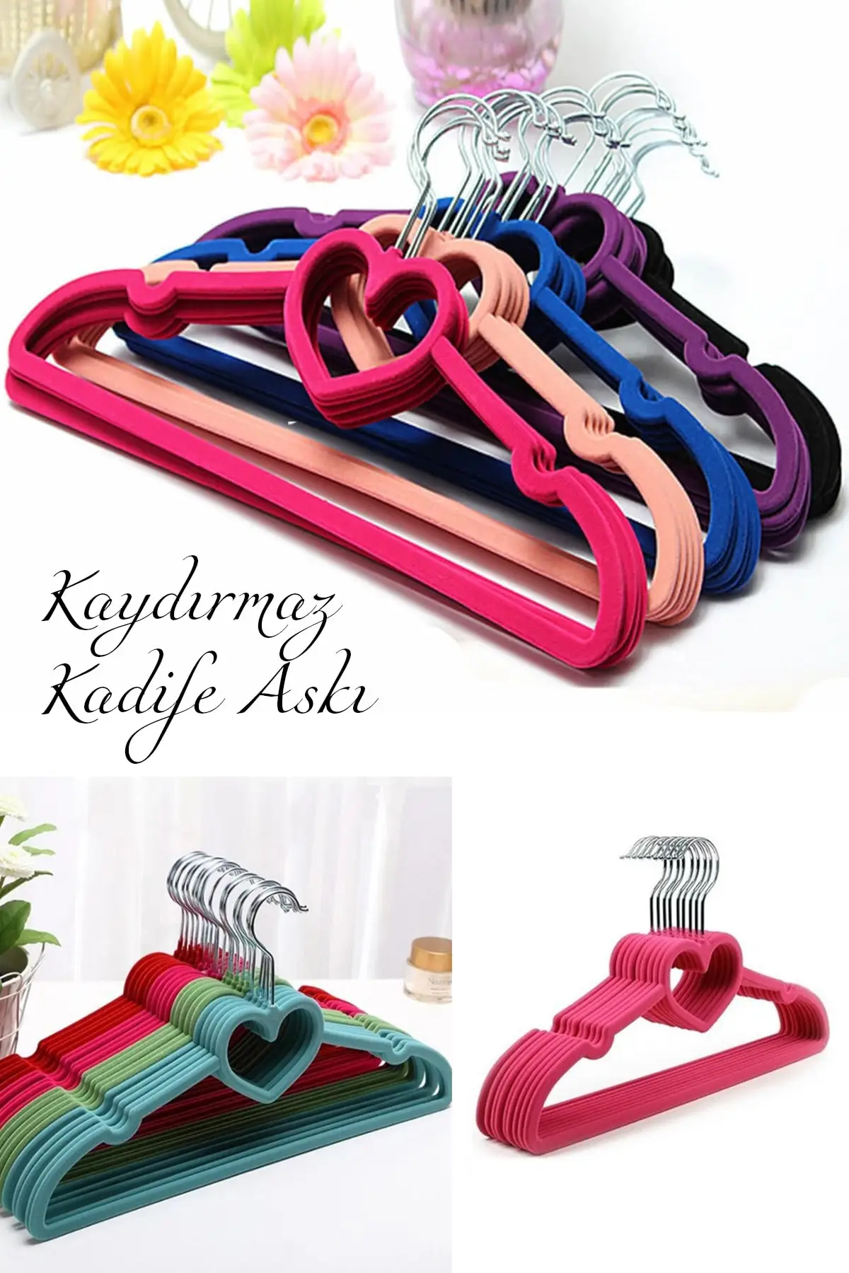 New Trend Special Design Nonskid Velvet Clothes Hangers 10 Piece