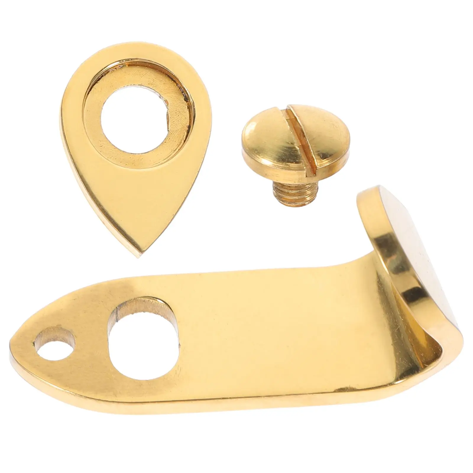 

Saxophone Metal Thumb Rest Replacement Alto Tenor Woodwind Instrument Part Durable Portable Easy Install Clarinet Hook