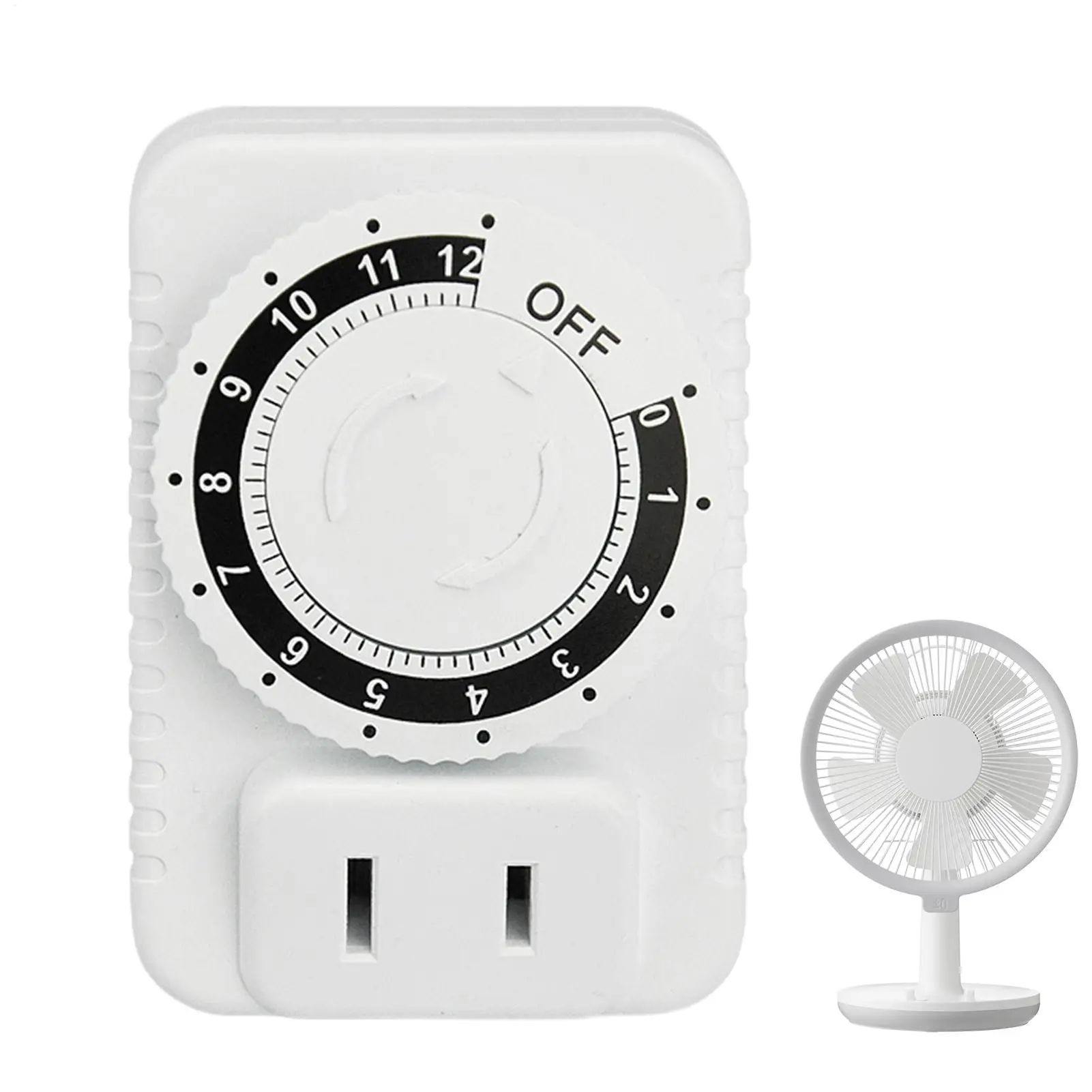 Timer Outlet Countdown Timers Mechanical Outlet Energy Saving Socket Versatile Auto Shut off for Electric Fans Vacation Security