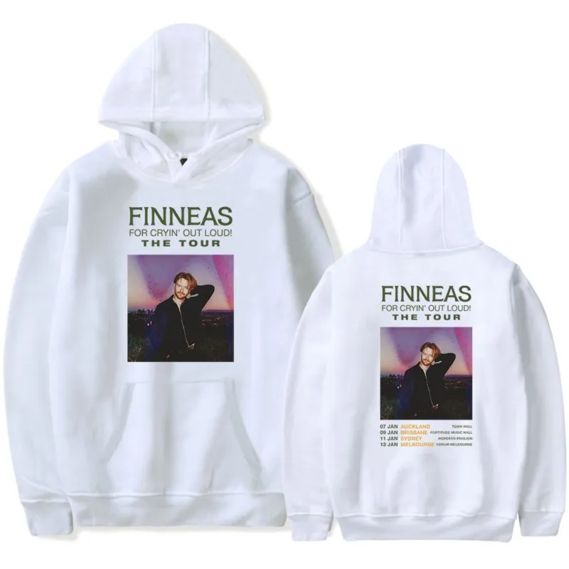 Finneas For Cryin Out Loud The Tour Hoodies Merch For Men/Women Unisex Winter Fashion Long Sleeve Sweatshirt Hooded Streetwear