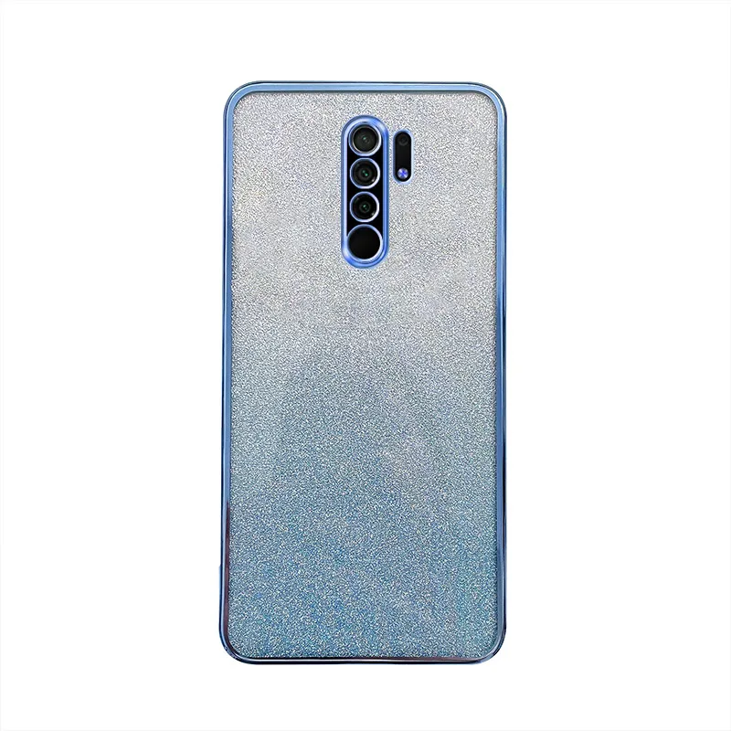 For Xiaomi Redmi 9 Case Redmi 9 Phone Case M2004J19G M2004J19C Luxury Electroplated Glitter Soft Bumper Clear Redmi9 Back Cover