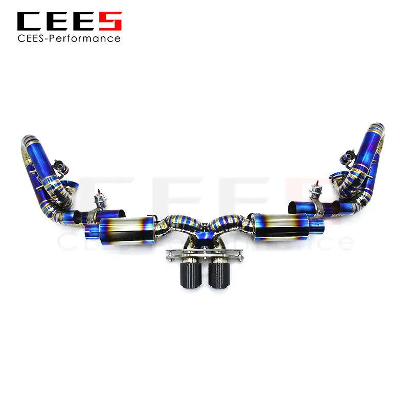 

CEES Catback Exhaust for Porsche 911 991.1 GT3 3.8T 2010-2016 Titanium Escape Racing Car Exhaust System Exhaust Pipe Muffler