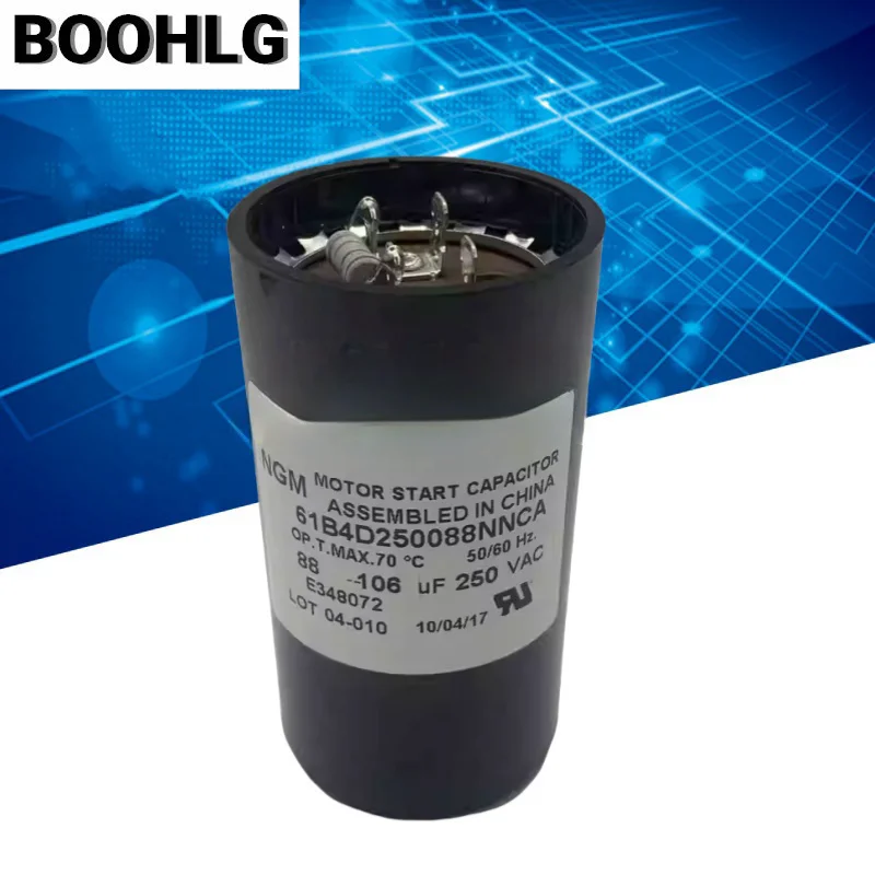 1 قطعة NGM مكثف 220VAC/250VAC 64-77 فائق التوهج 72-88 فائق التوهج 88-106 فائق التوهج 161-193 فائق التوهج