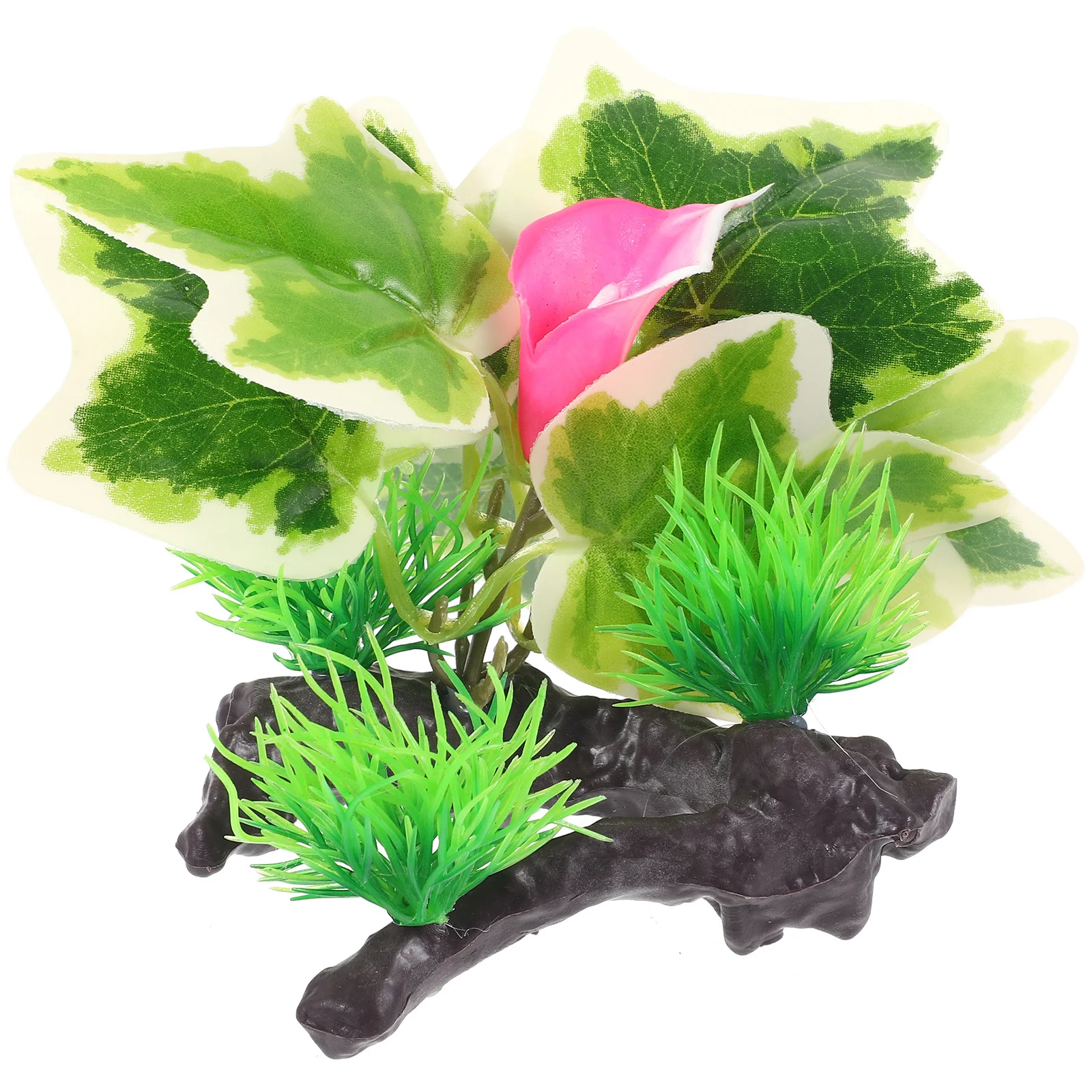 

Pink Aquarium Plants Realistic Fake Water Grass Aquarium Decorative Fish Tank Landscaping Ornament Artificial Plastic Plant