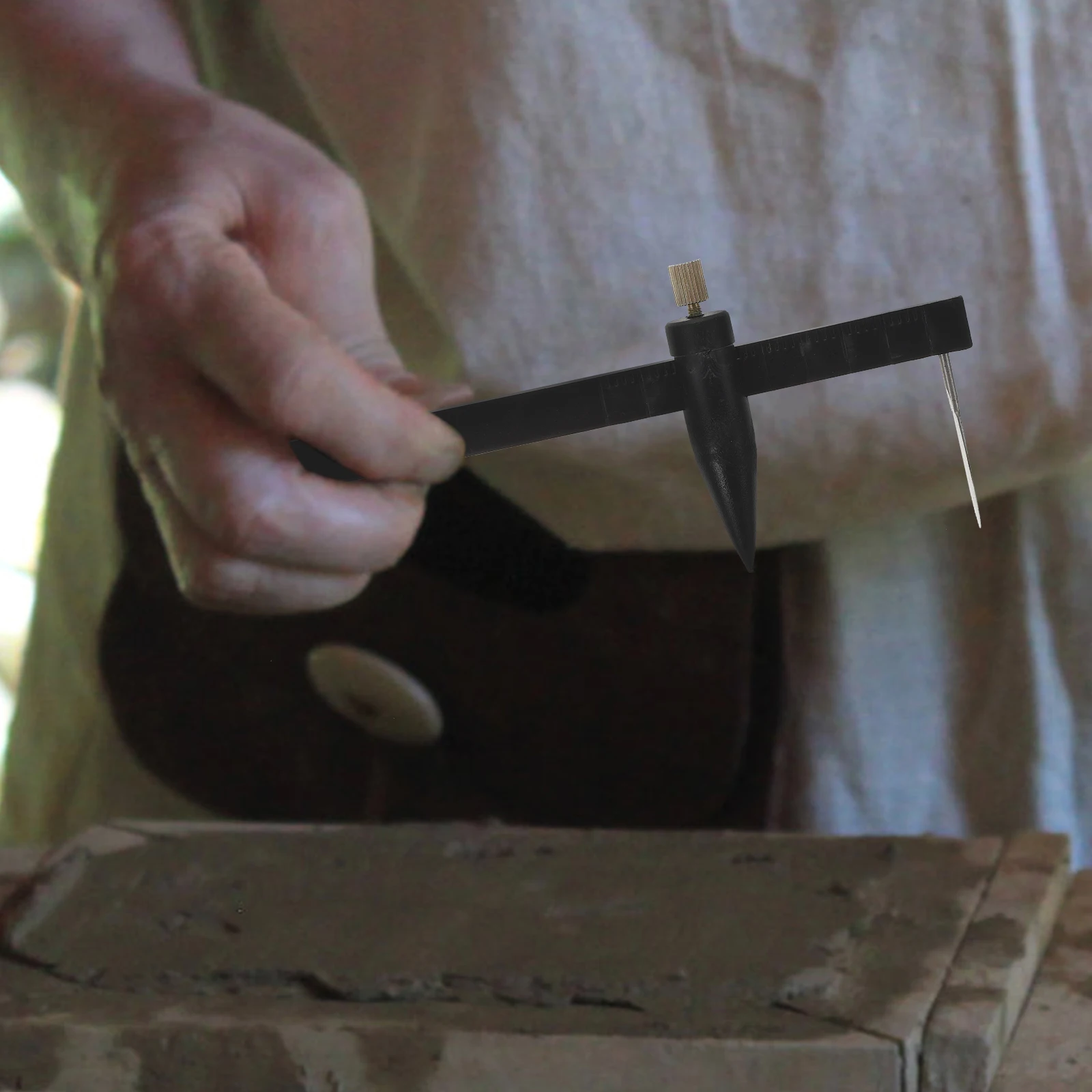 

Ceramic Pottery Tool Clay Circle Round Compass Trimming Molds Craft Product Purple Clay Art Supplies Lightweight Storage