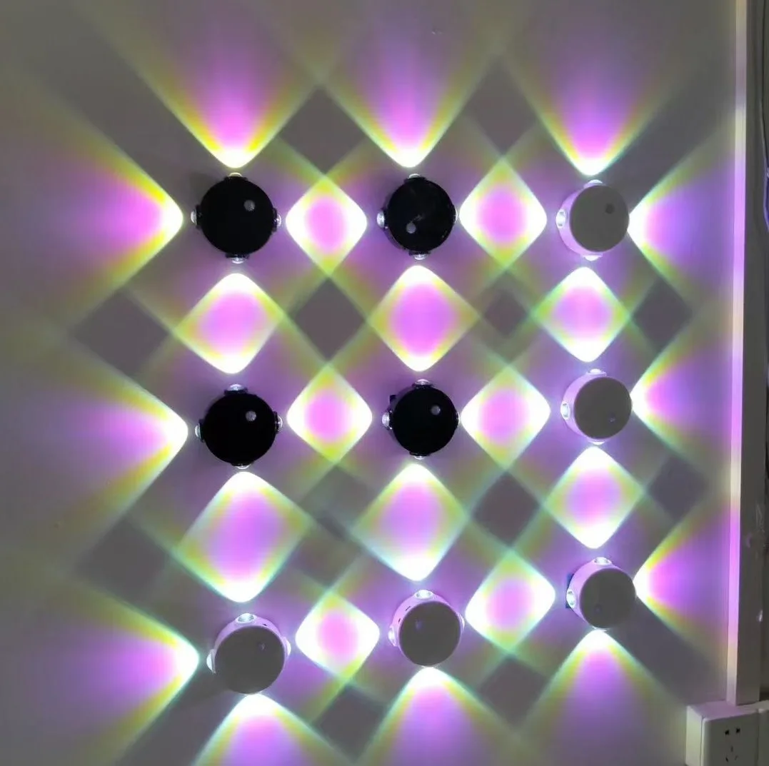 Smart RGB Gradient Night Light Magnetic Motion Sensor Rechargeable Wall Lamp for Bedroom Bathroom Closet Garden Home Decor