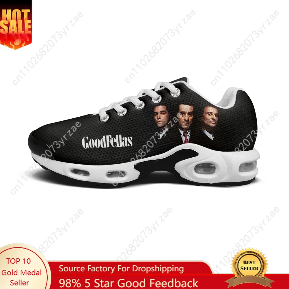 

Goodfellas Lightweight Sports Shoe Tailor-Made Air Cushion Sneakers Mens Womens Teenager Fashion Couple Print Custom Made Shoes