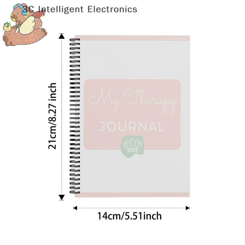 Mental Health Anxiety Planner Anxiety & Depression Therapy Worksheets Self Care Planner DBT Diary Mood Tracker Anxiety Journal