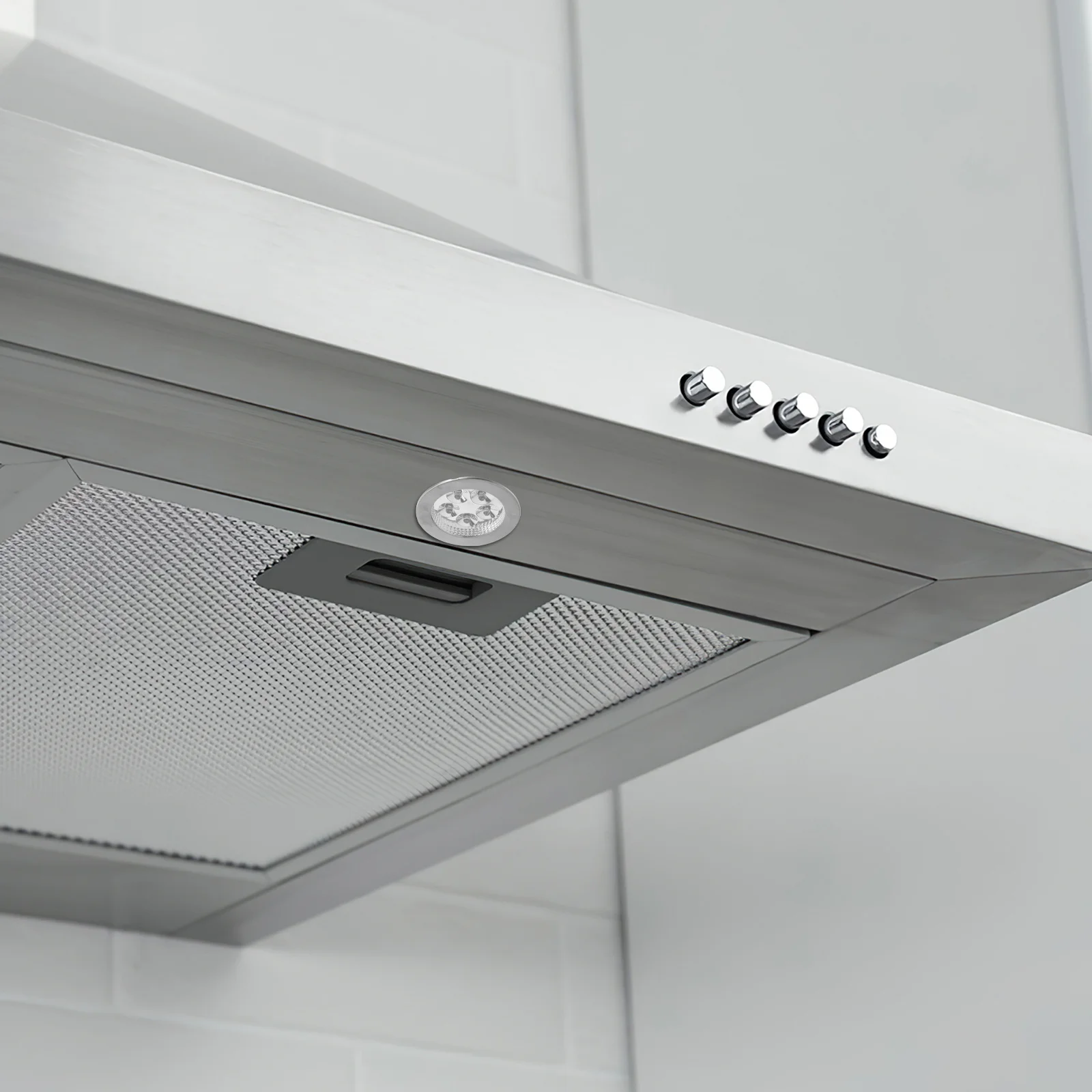 

Round LED Range Hood Light Bulb Replacement for Kitchen Stove Vent Hood Lighting High Brightness Warm Light Easy Maintenance No