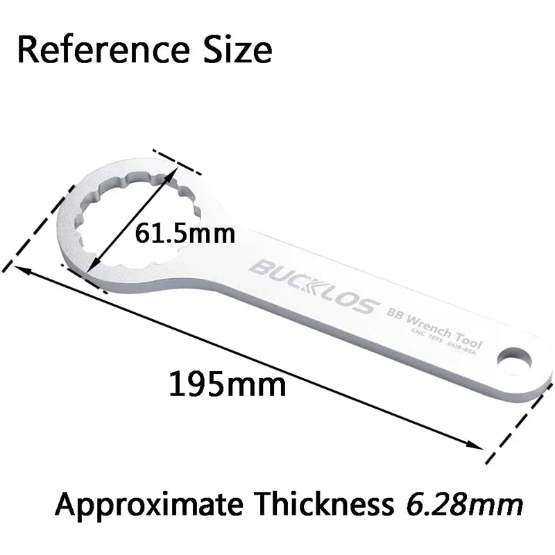BUCKLOS Fahrrad Tretlager BSA 68/73mm Rennrad Kurbel BB Spindel Gewinde Tretlager für DUB 29mm Zyklus Kurbelgarnitur Teile – Detail 11