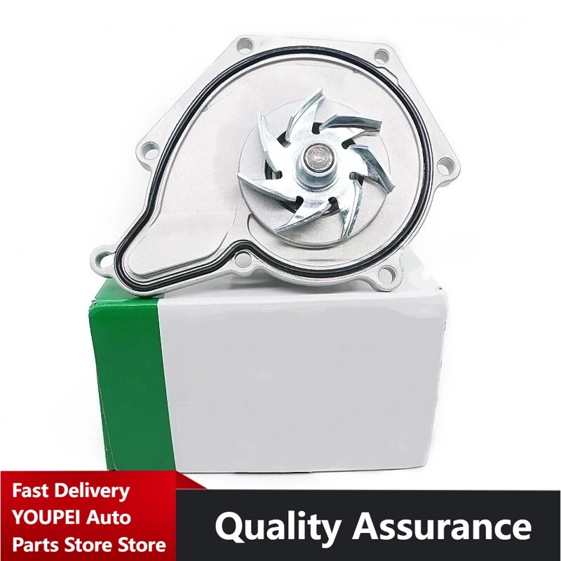 

P/N: 06E121018A, 06E121018K, 06E121018N - New Engine Water Pump for Volkswagen Touareg (3.0T), Audi A4, A5, A6, A7, A8, Q5, Q7